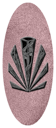 Black Sunburst Shimmer Orchid